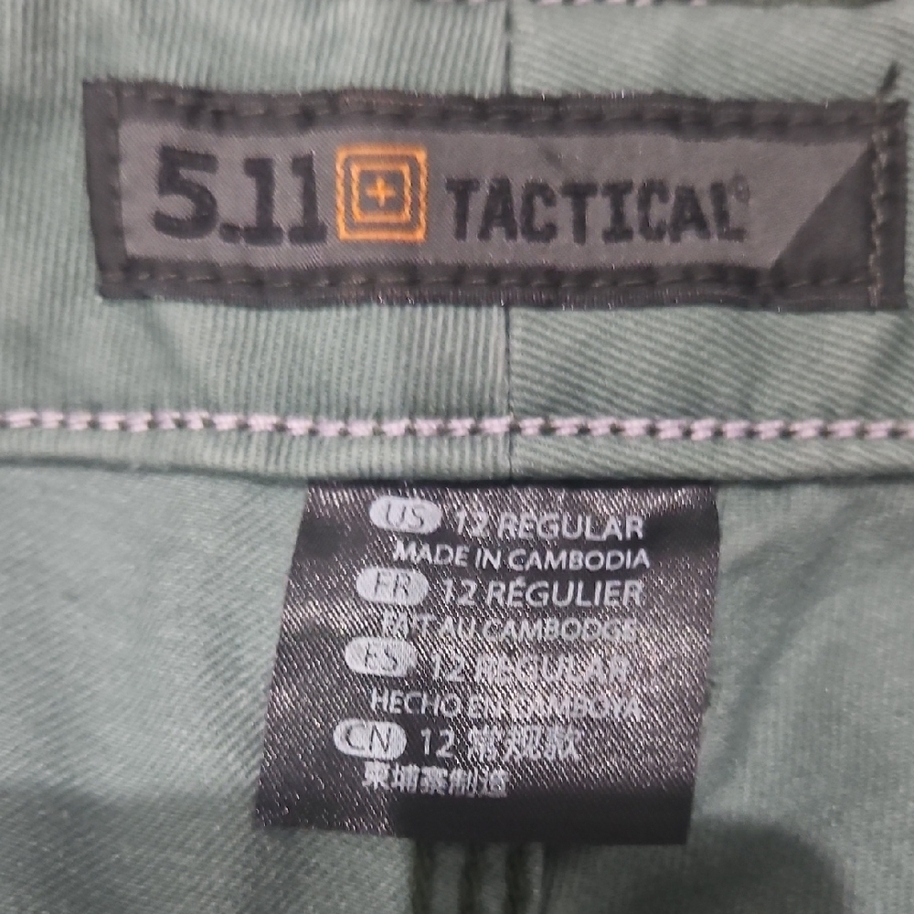 Womens 5.11 Tactical Green Utility Pants - Picture 2 of 9